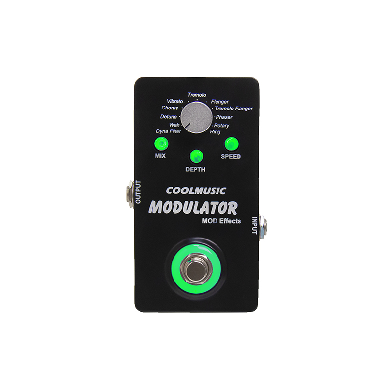 Coolmusic A-MT6 Digital Distortion Guitar Effect Pedal with 6 distortions 